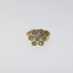 Christian Dior Vintage clip-on earrings Metal