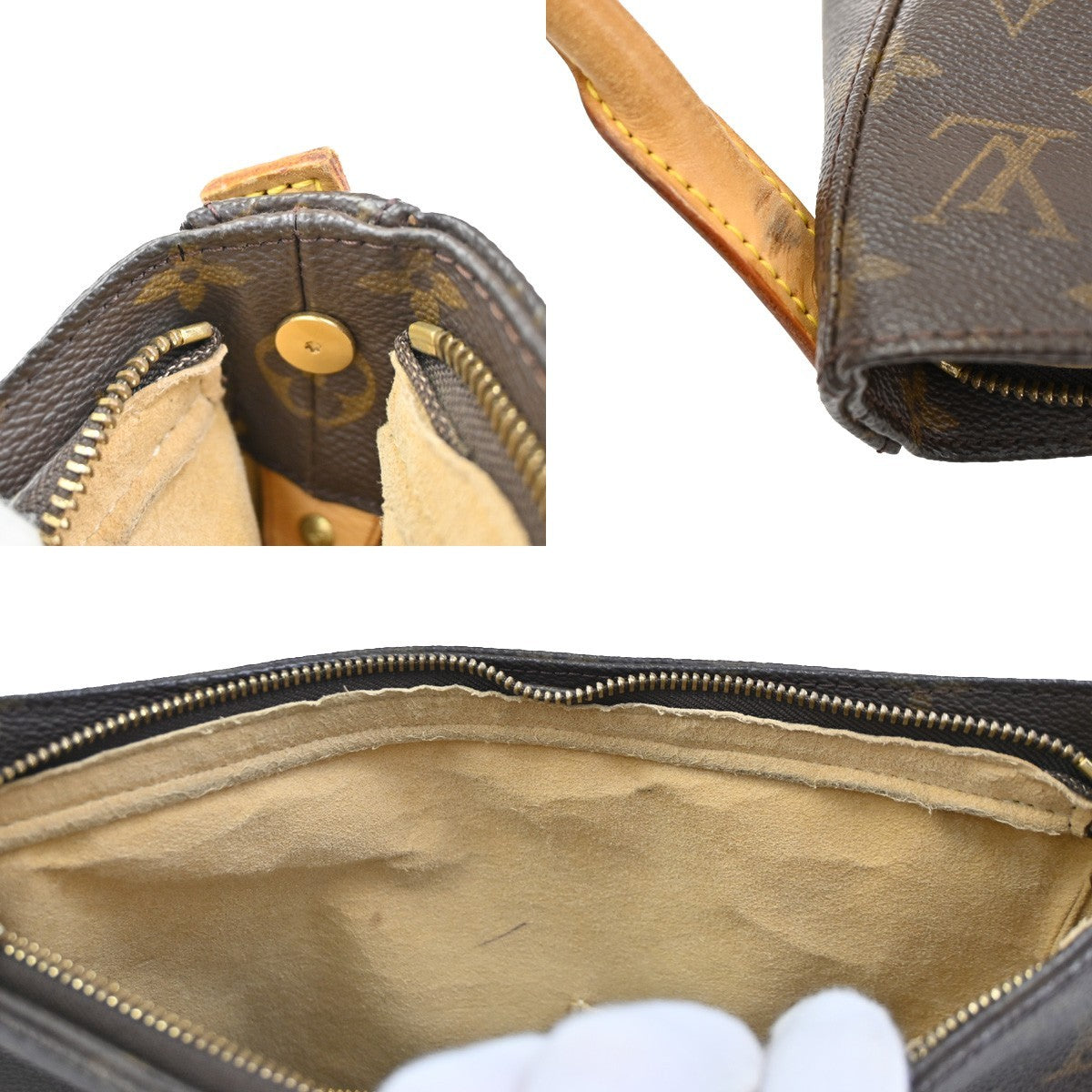 Louis Vuitton Looping Handbag Monogram Canvas