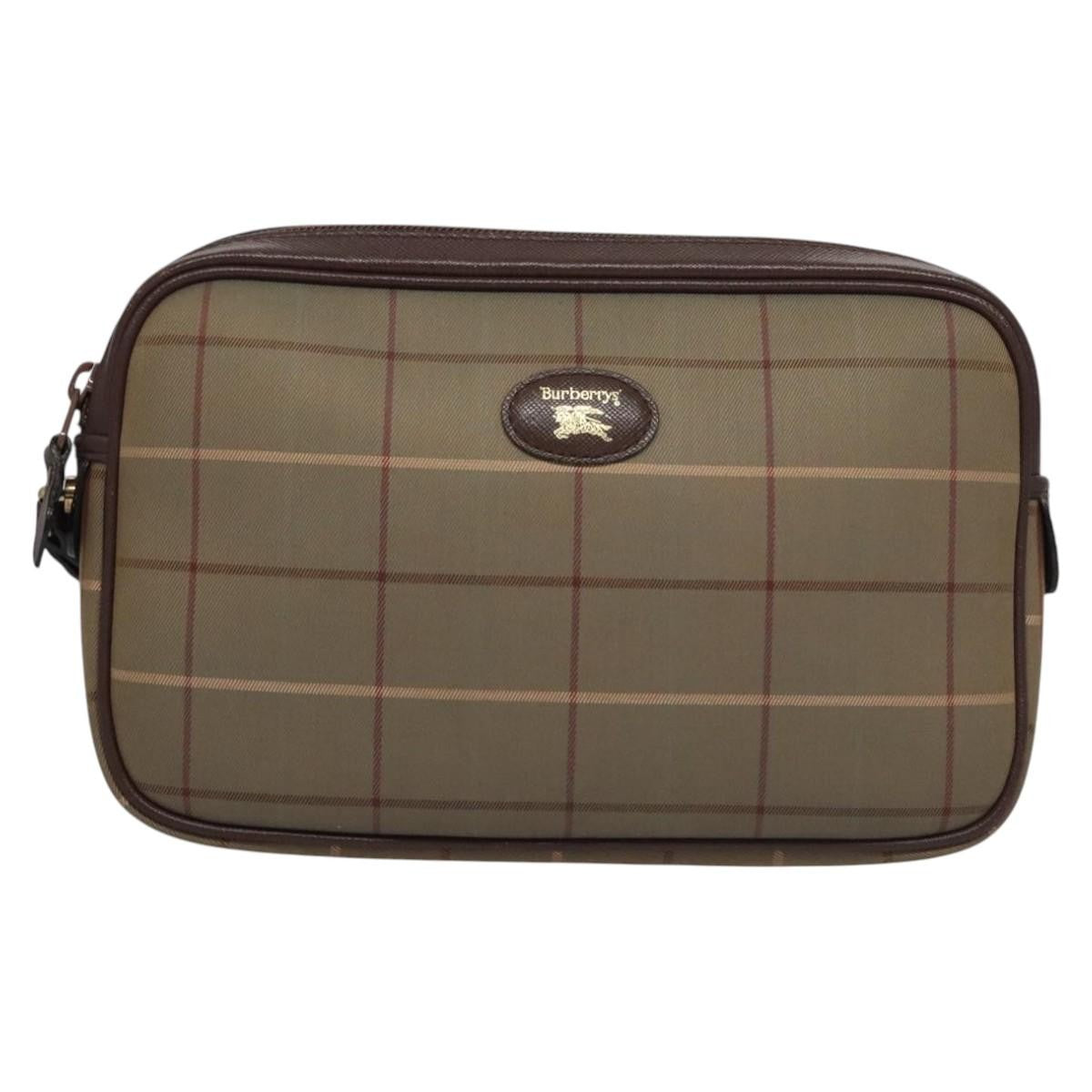 Burberry Nova check Pochette Canvas