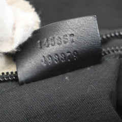 Gucci Zip Messenger Bag GG Canvas with Perforated Leather