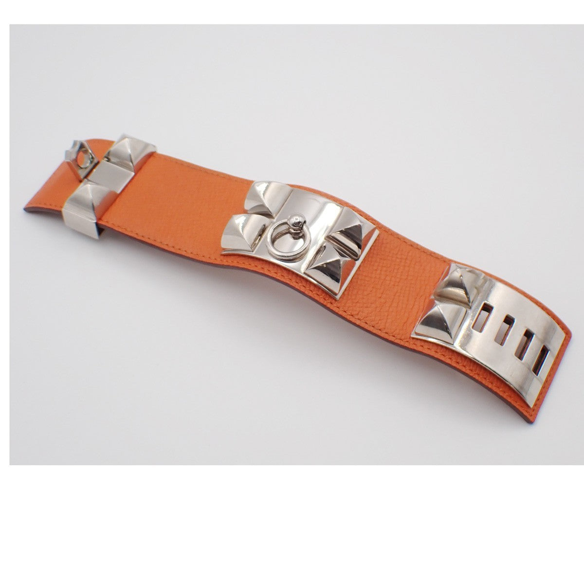 Hermes Collier de Chien Bracelet Leather