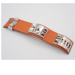 Hermes Collier de Chien Bracelet Leather
