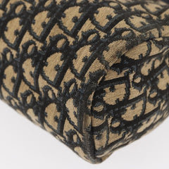 Christian Dior Vintage Trotter Handbag Canvas