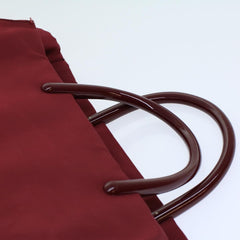 Prada Grommet Lock Flap Chain Shoulder Bag Leather