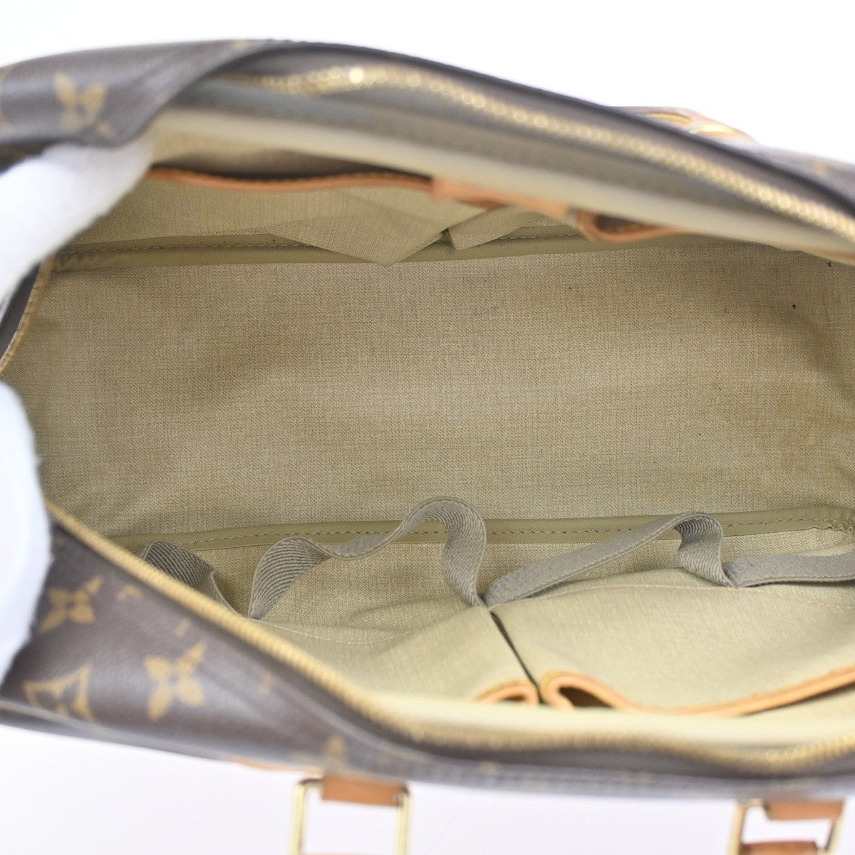 Louis Vuitton Deauville Handbag Monogram Canvas