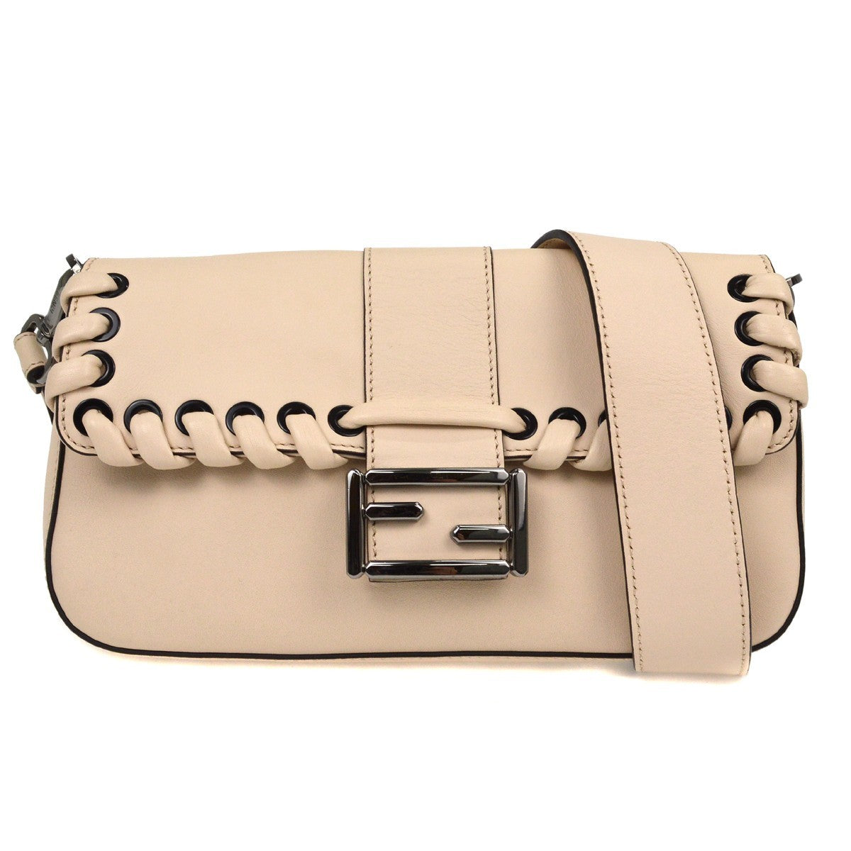 Fendi Baguette Bag Whipstitch Leather