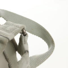 Prada Double Pocket Backpack Chain Shoulder Bag Re-Nylon