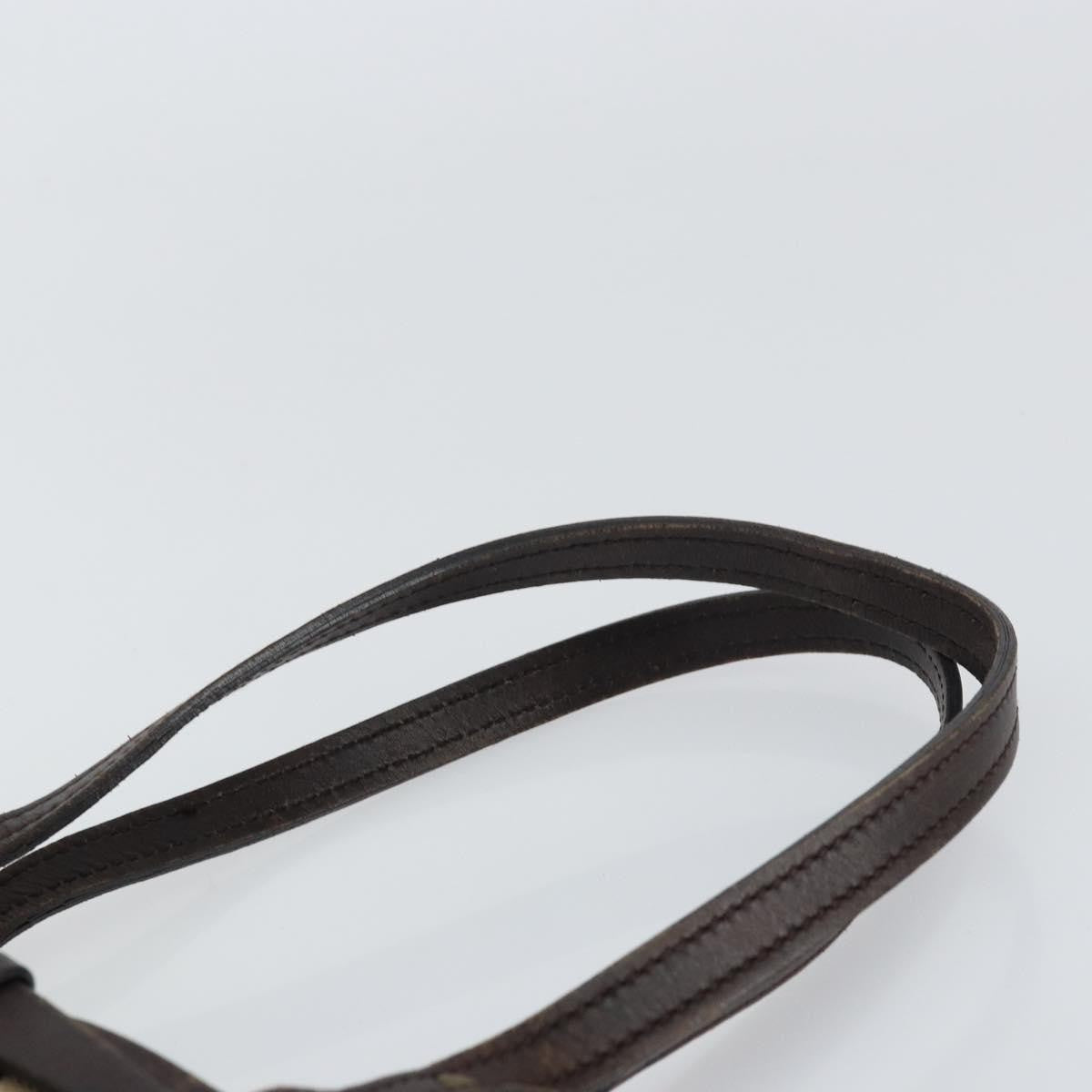 Gucci Belted Bucket Tote GG Canvas with Leather