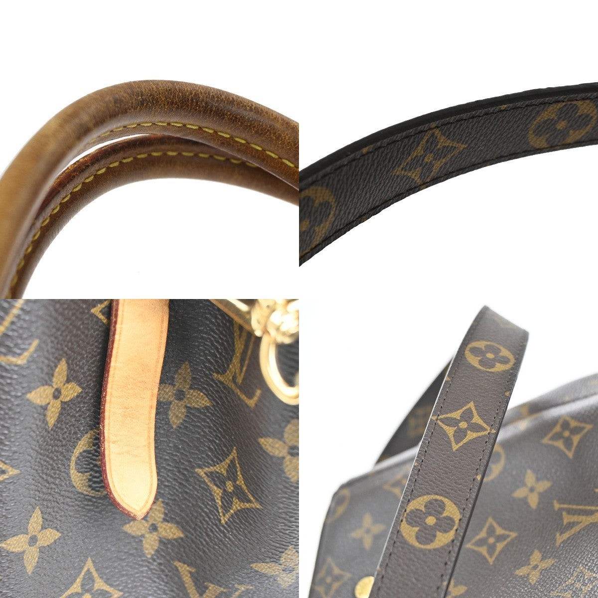 Louis Vuitton Montaigne Handbag Monogram Canvas