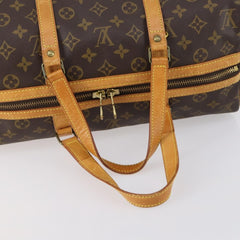 Louis Vuitton Sac Souple Handbag Monogram Canvas