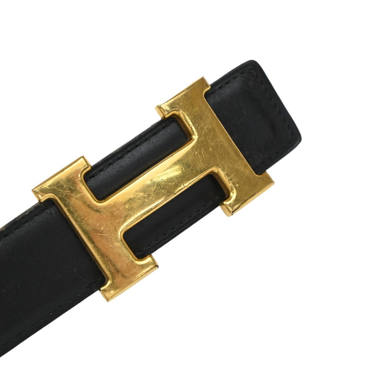 Hermes Constance Reversible Belt Leather