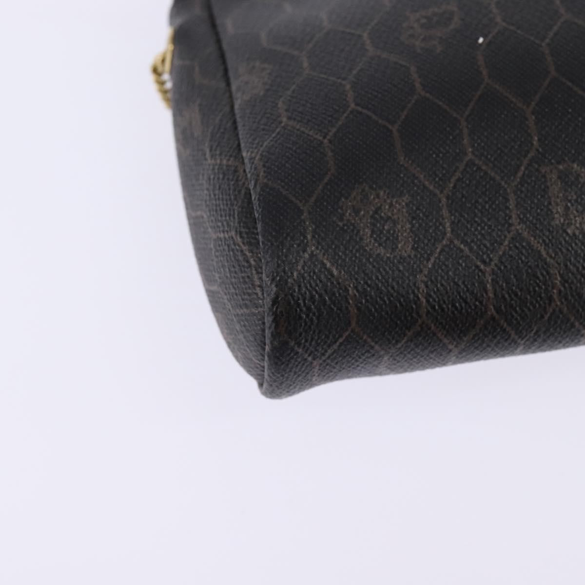 Christian Dior Vintage Honeycomb chain Canvas