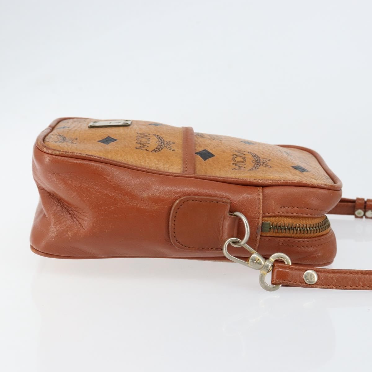 MCM Visetos Shoulder bag Canvas and Leather