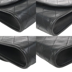 Chanel Vintage Round Flap Bag Quilted Lambskin