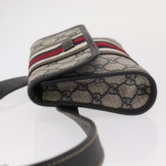 Gucci Vintage Web Belt Bag GG Coated Canvas
