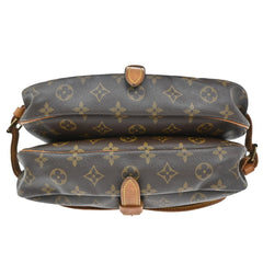 Louis Vuitton Saumur Handbag Monogram Canvas