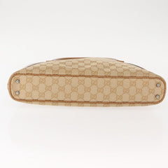 Gucci Vintage Ring Tote GG Canvas with Leather