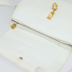 Gucci Vintage Flap Crossbody Bag Leather