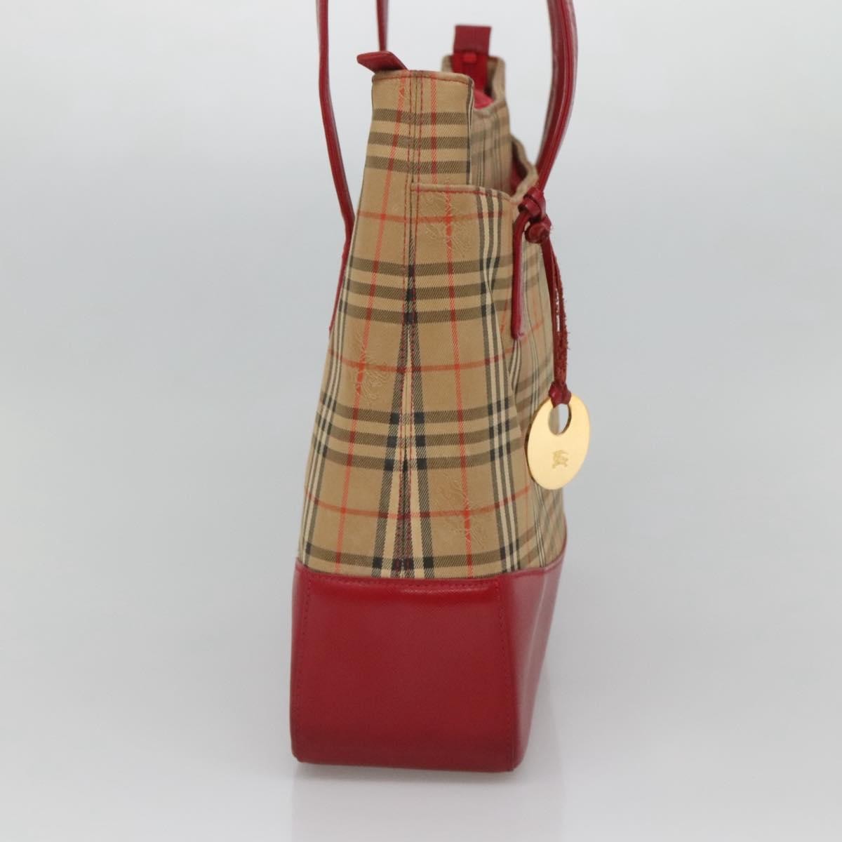 Burberry Nova Check Tote canvas check pattern