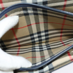 Burberry Flap Shoulder Bag Leather