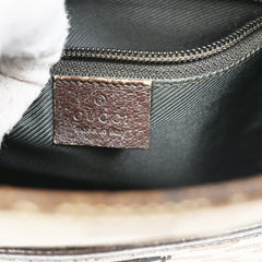 Gucci Zip Top Messenger GG Canvas with Leather
