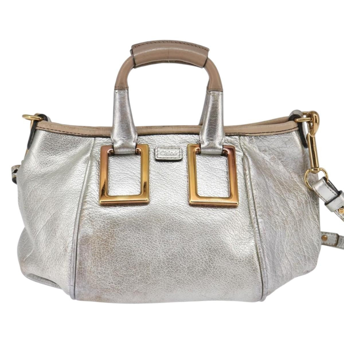 Chloe Paddington Lock Handbag Leather