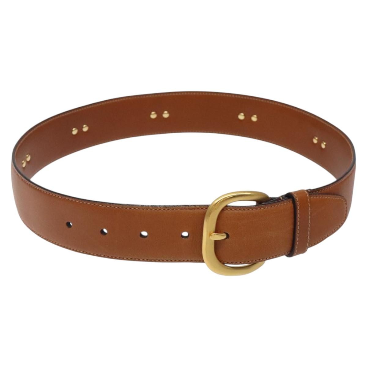 Gucci Buckle Belt Studded Leather