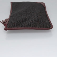 Saint Laurent Zipped Pouch Canvas