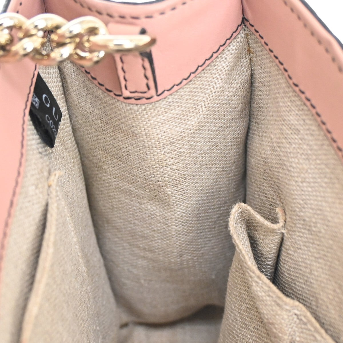 Gucci Emily Chain Flap Bag Microguccissima Leather