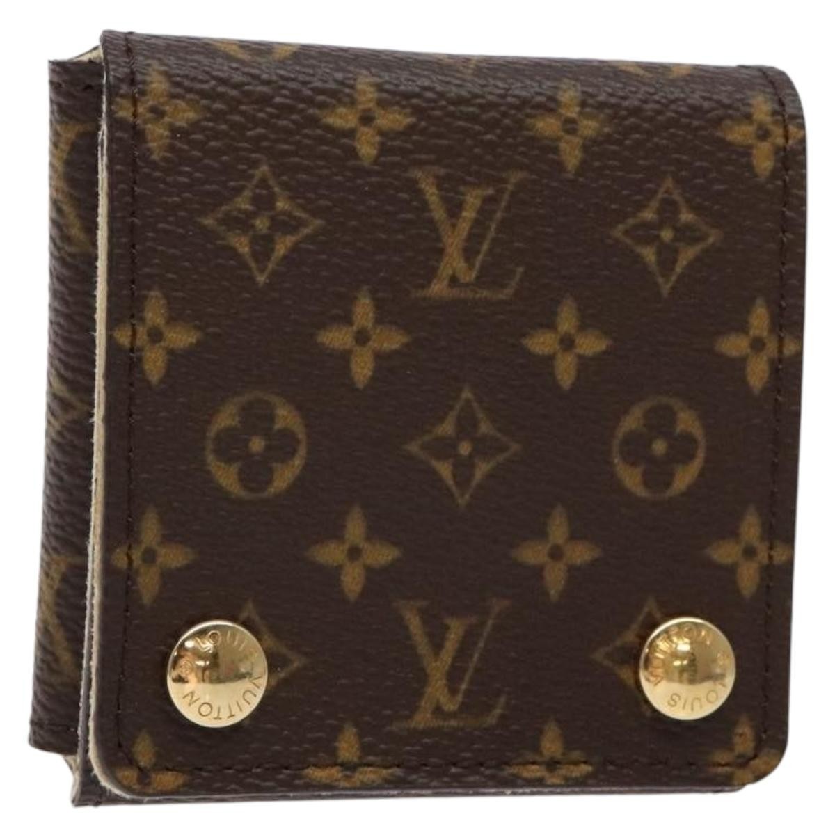 Louis Vuitton CASE JEWELRY BOX Canvas