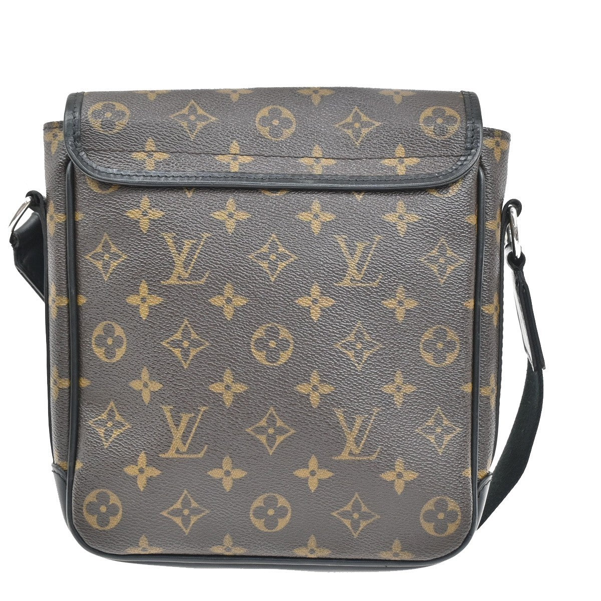 Louis Vuitton Bass Messenger Bag Macassar Monogram Canvas