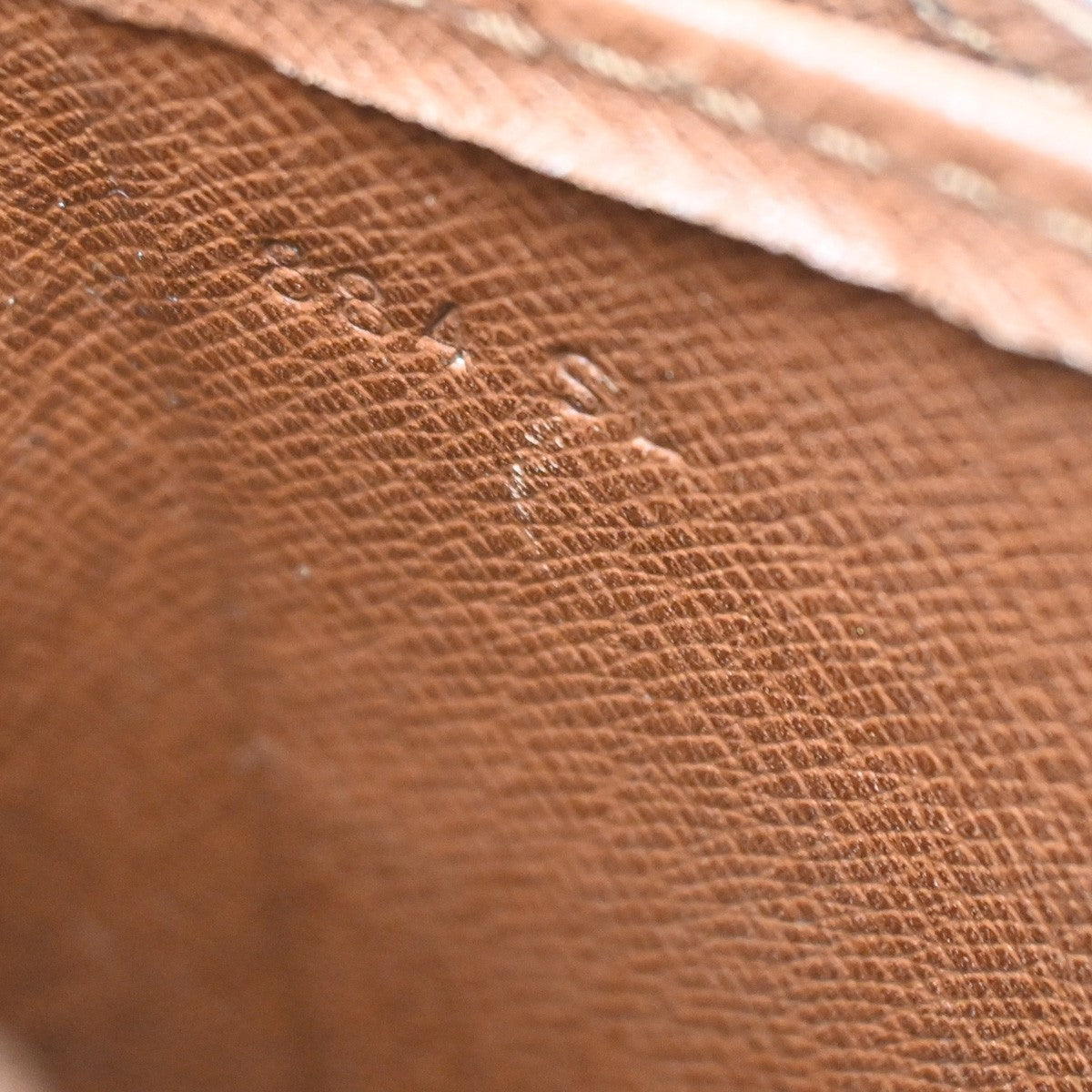 Louis Vuitton Cartouchiere Handbag Monogram Canvas