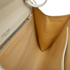 Celine Vintage Triomphe Flap Bag Leather