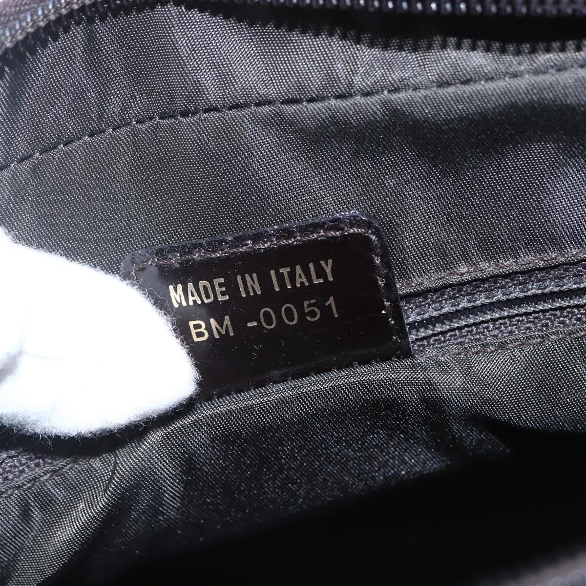 Christian Dior Vintage CD Handbag Leather