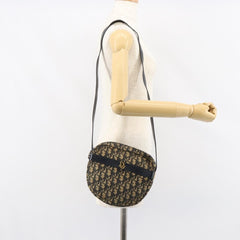 Christian Dior Vintage Trotter Shoulder Bag Canvas