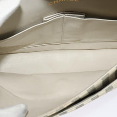 Chanel Vintage Classic Double Flap Bag Quilted Denim