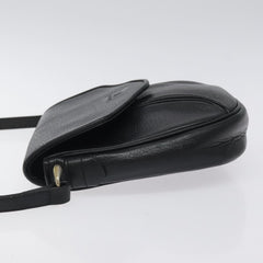 Burberry Flap Shoulder Bag Leather