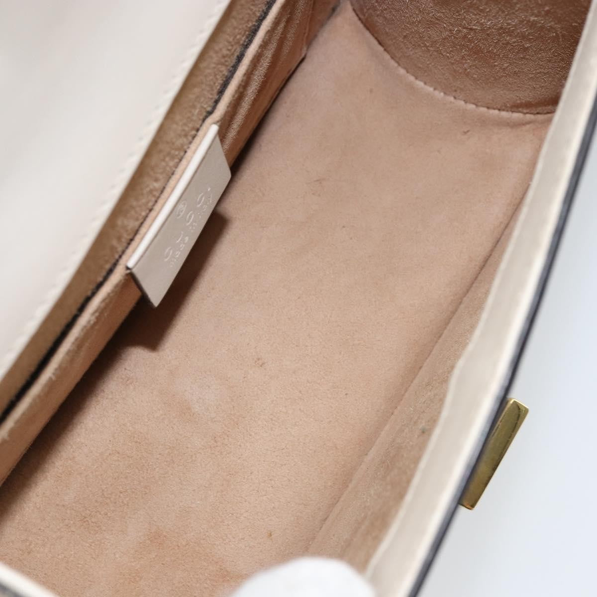 Gucci Sylvie Top Handle Bag Leather