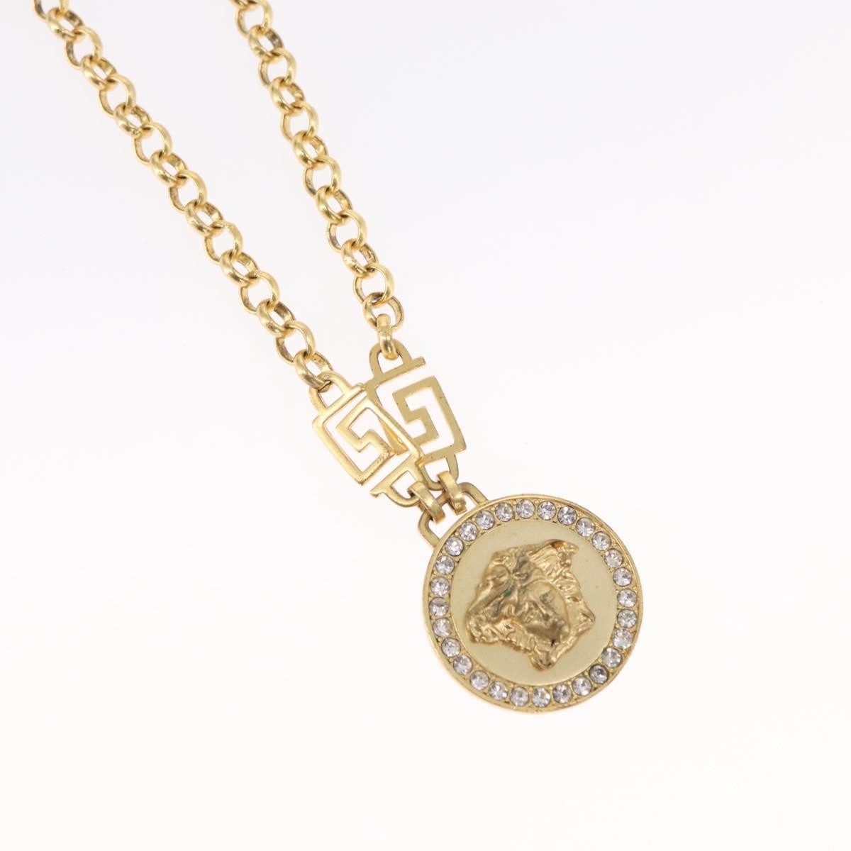 Versace Medusa Pendant Necklace Metal