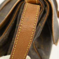 Louis Vuitton Saumur Handbag Monogram Canvas
