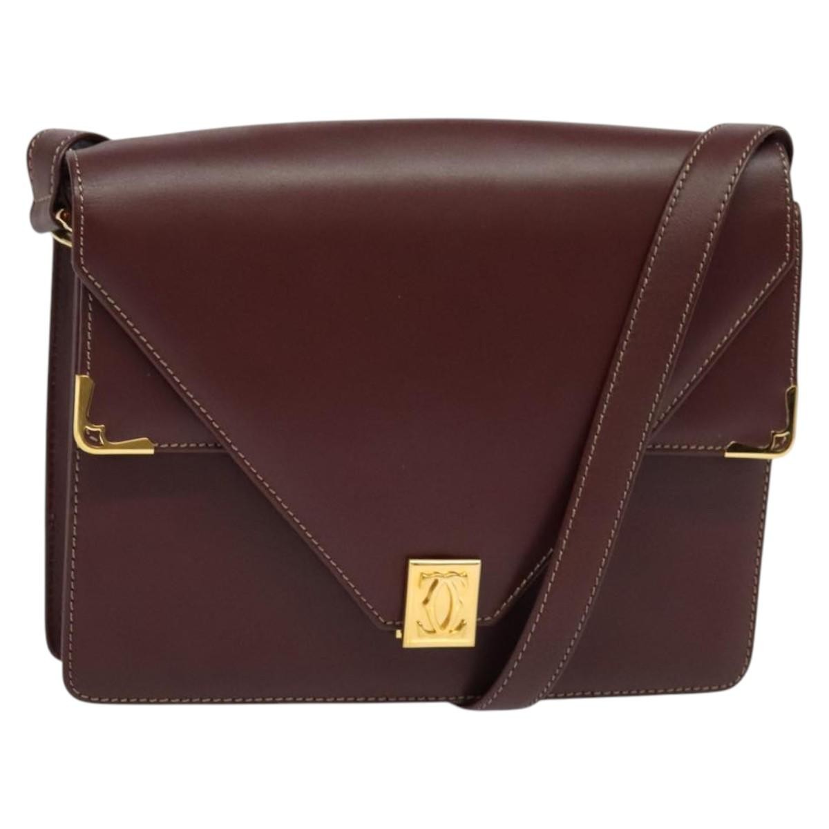 cartier Must de Cartier Shoulder Bag Leather