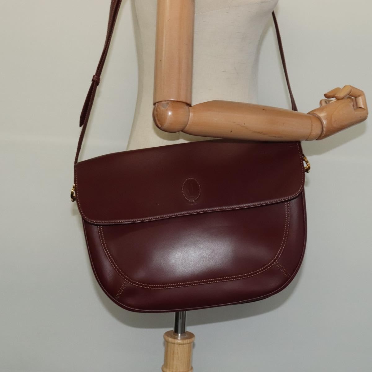 cartier Must de Cartier Shoulder Bag Leather