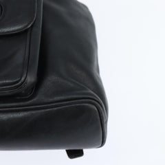 Gucci Vintage Bamboo Backpack Leather