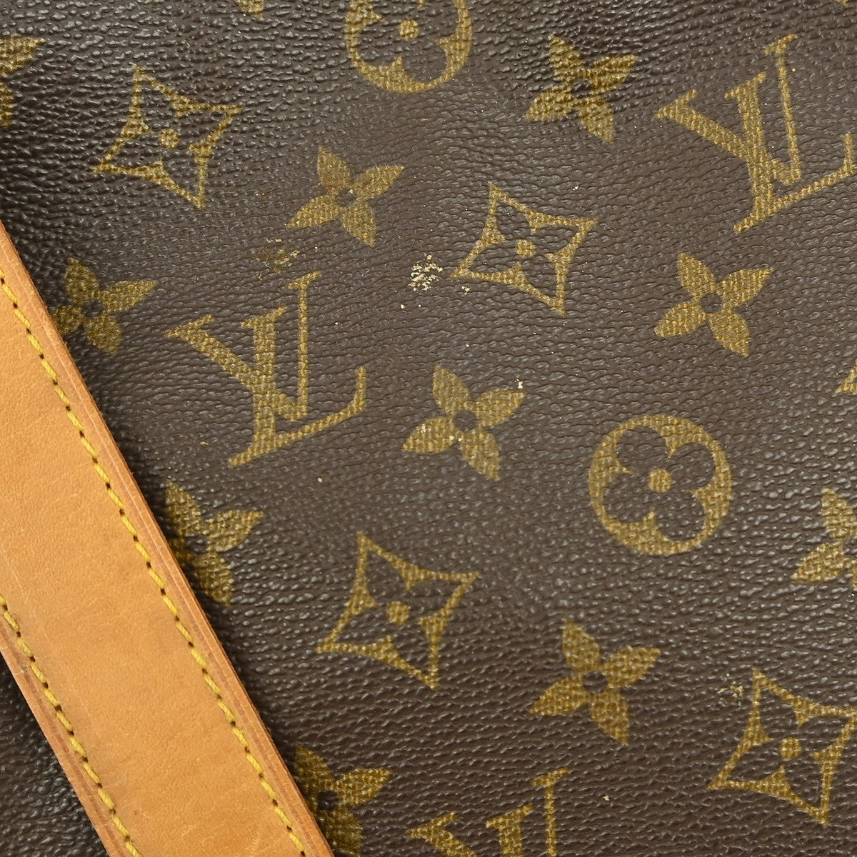 Louis Vuitton Saumur Handbag Monogram Canvas