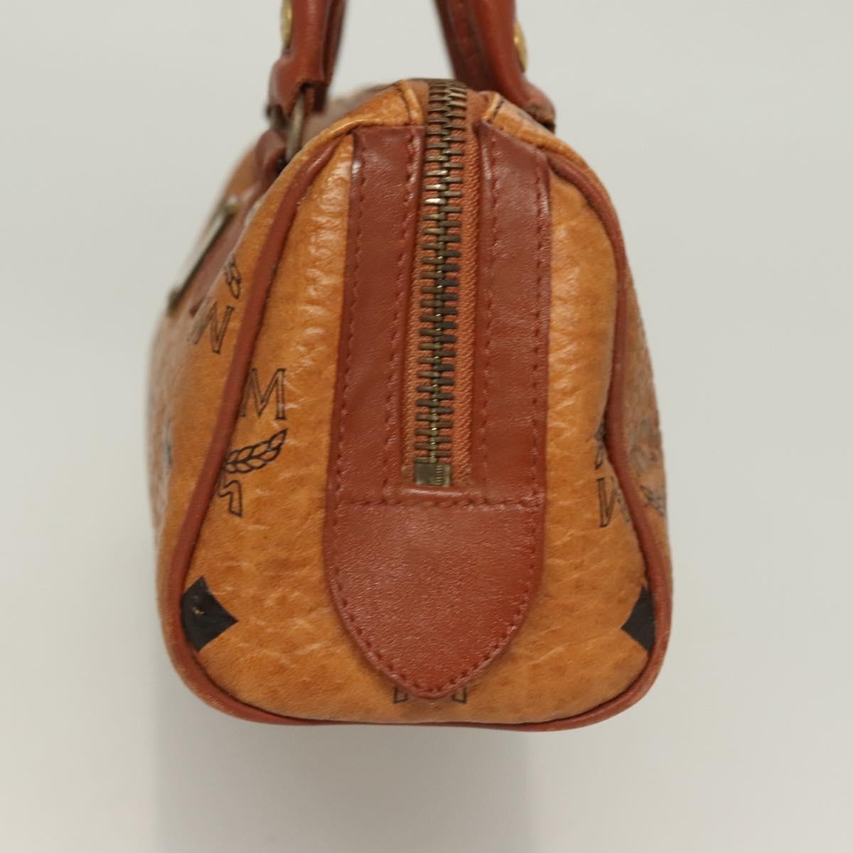 MCM Visetos logogramme Handbag Canvas and Leather