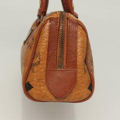 MCM Visetos logogramme Handbag Canvas and Leather