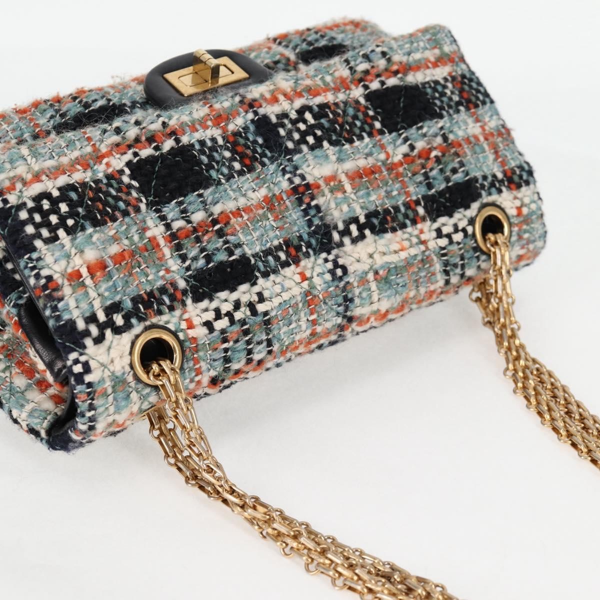 Chanel Reissue 2.55 Flap Bag Quilted Tweed