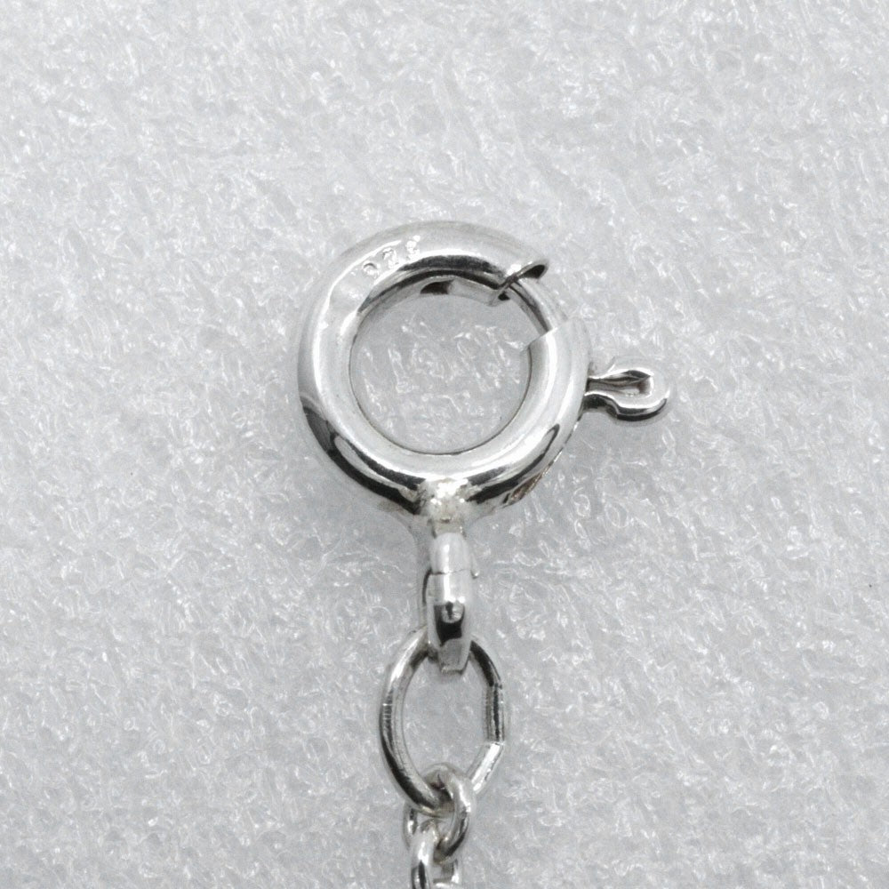 Tiffany & Co. Elsa Peretti Open Heart Pendant Necklace Sterling Silver