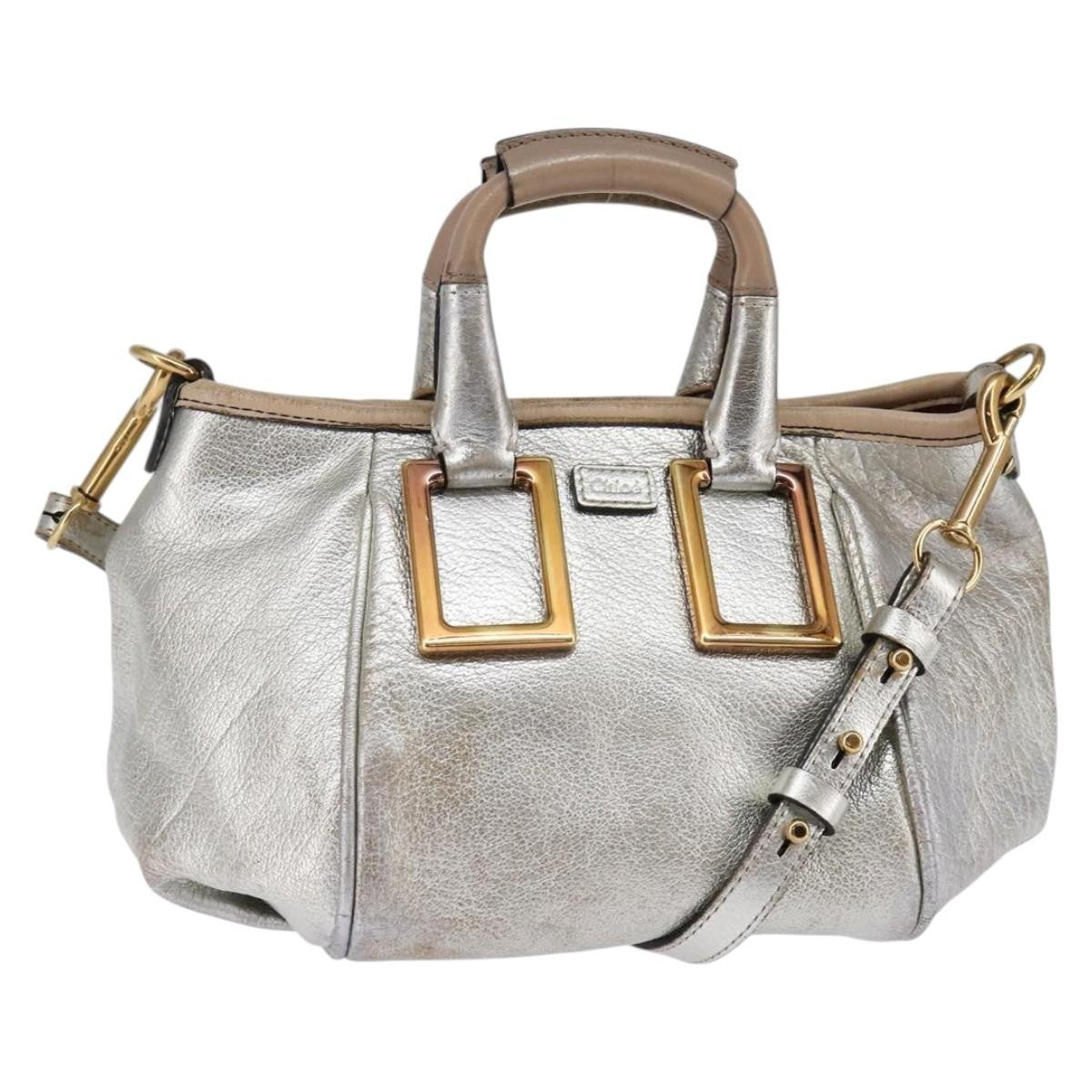 Chloe Paddington Lock Handbag Leather