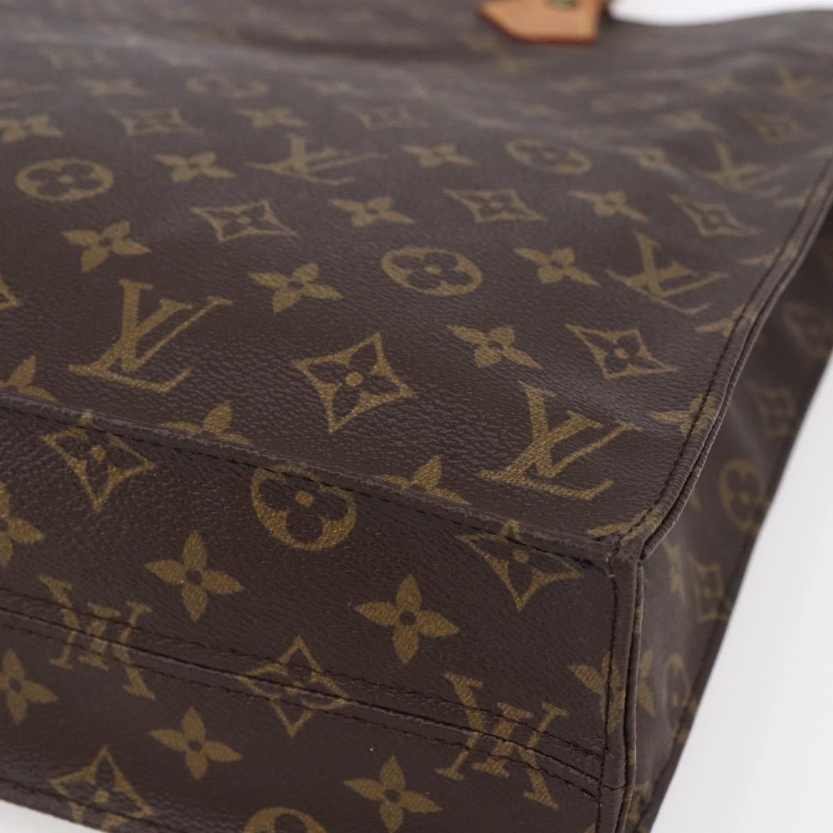 Louis Vuitton Sac Plat Bag Monogram Canvas